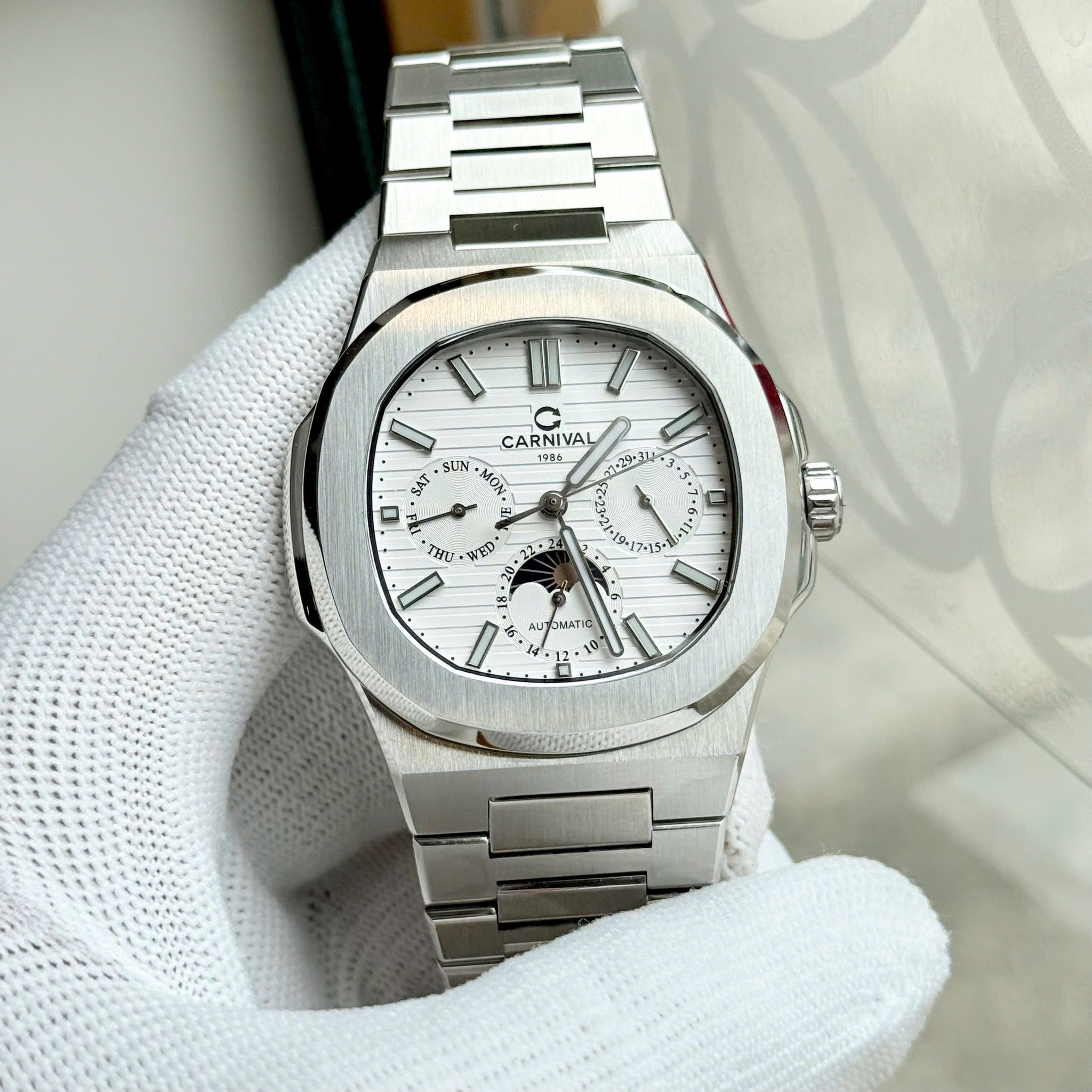 Carnival 8179G Bạc Trắng ( 8179G-VT-T)