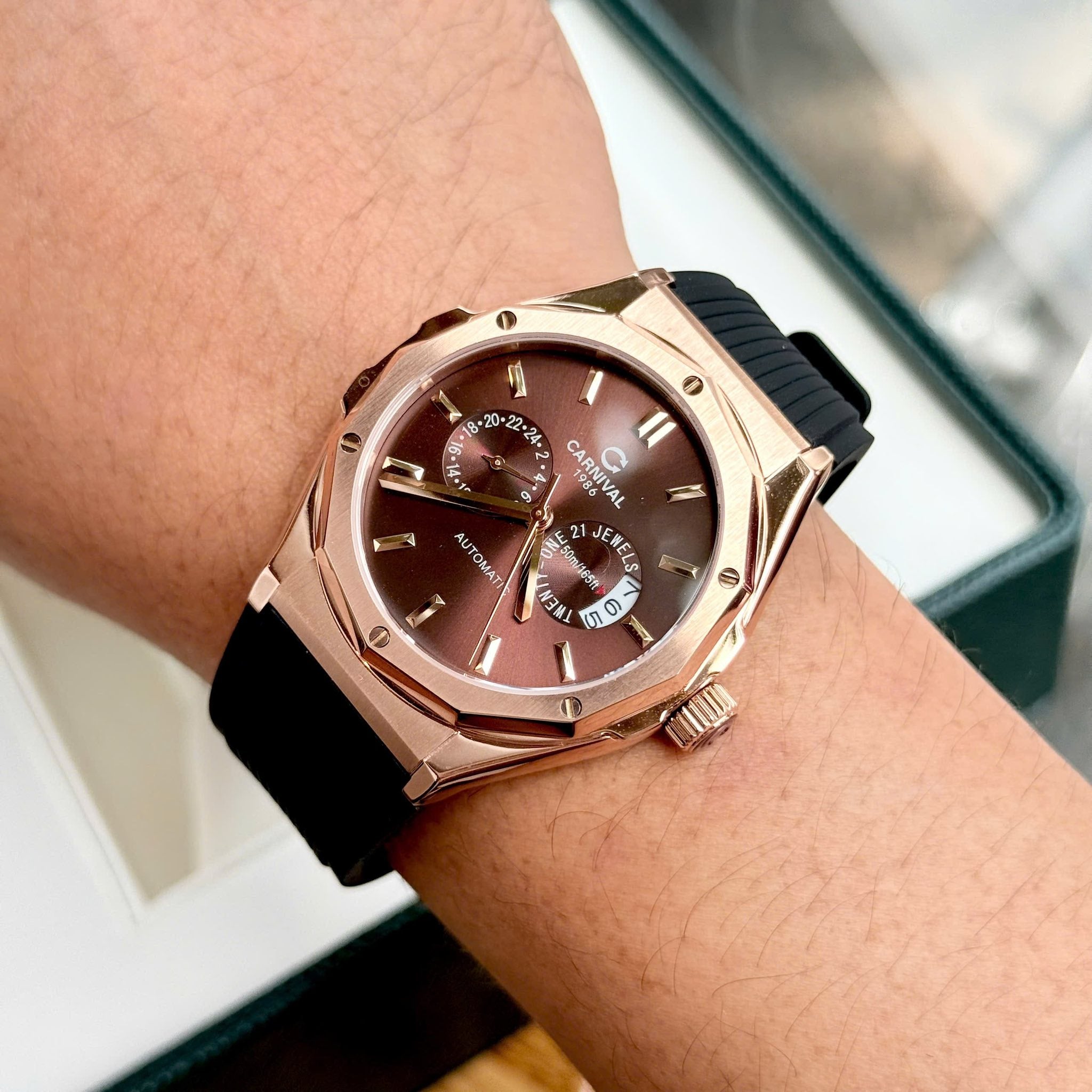 Carnival 8188G Rosegold Nâu ( 8188G-VH-DCS-N)