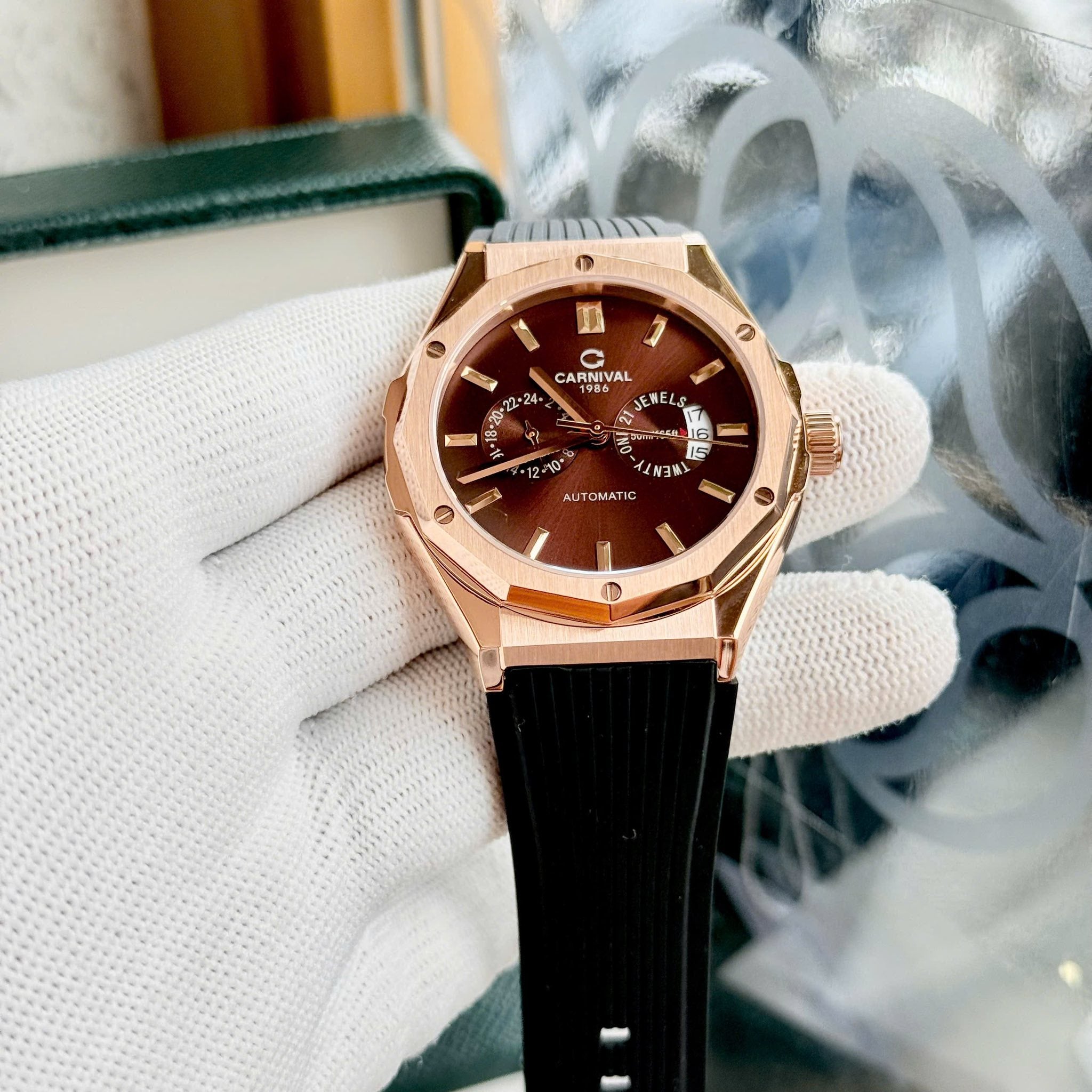 Carnival 8188G Rosegold Nâu ( 8188G-VH-DCS-N)