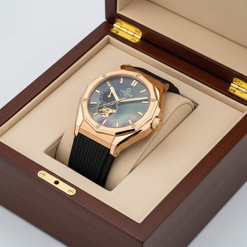 Carnival 8189G Rosegold Xà Cừ Đen ( 8189G-VH-DCS-DK)