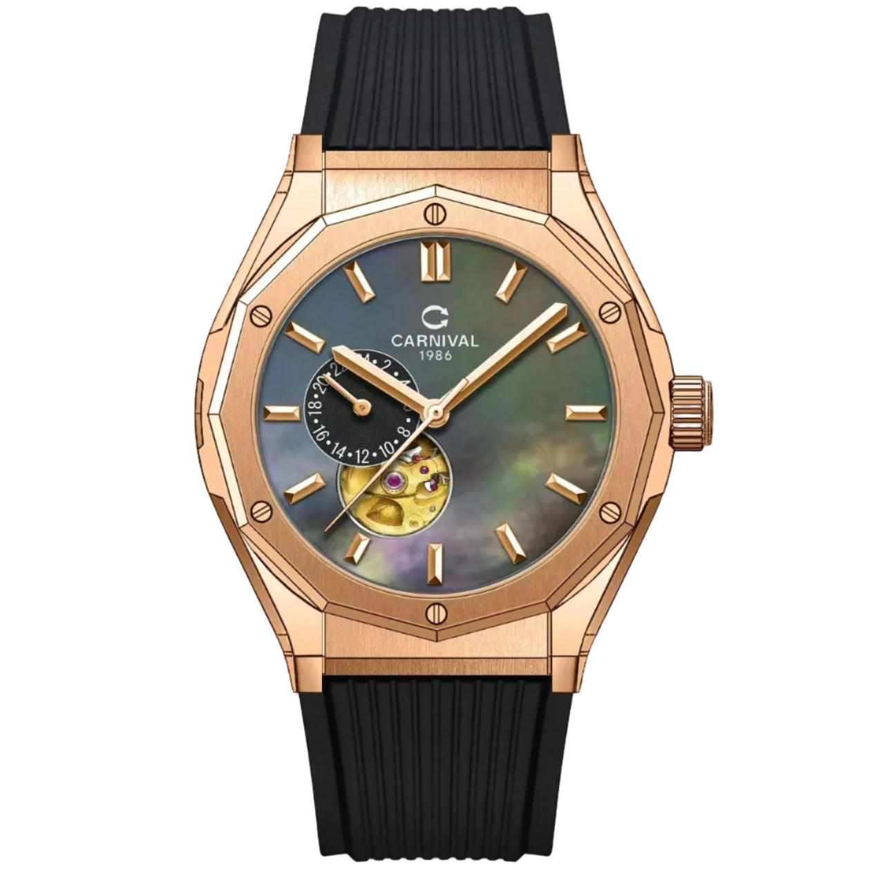 Carnival 8189G Rosegold Xà Cừ Đen ( 8189G-VH-DCS-DK)