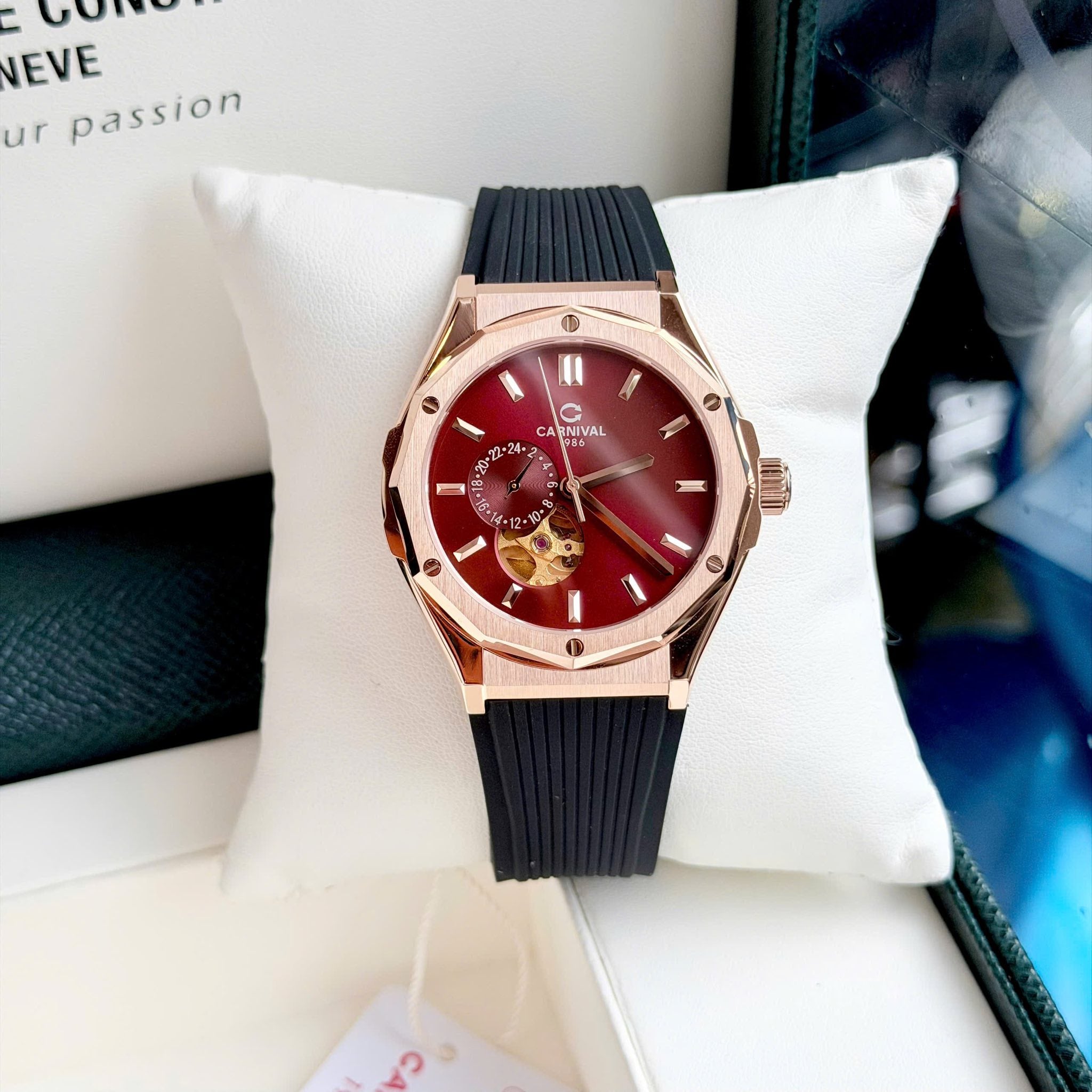Carnival 8189G Rosegold Đỏ ( 8189G-VH-DCS-DO)