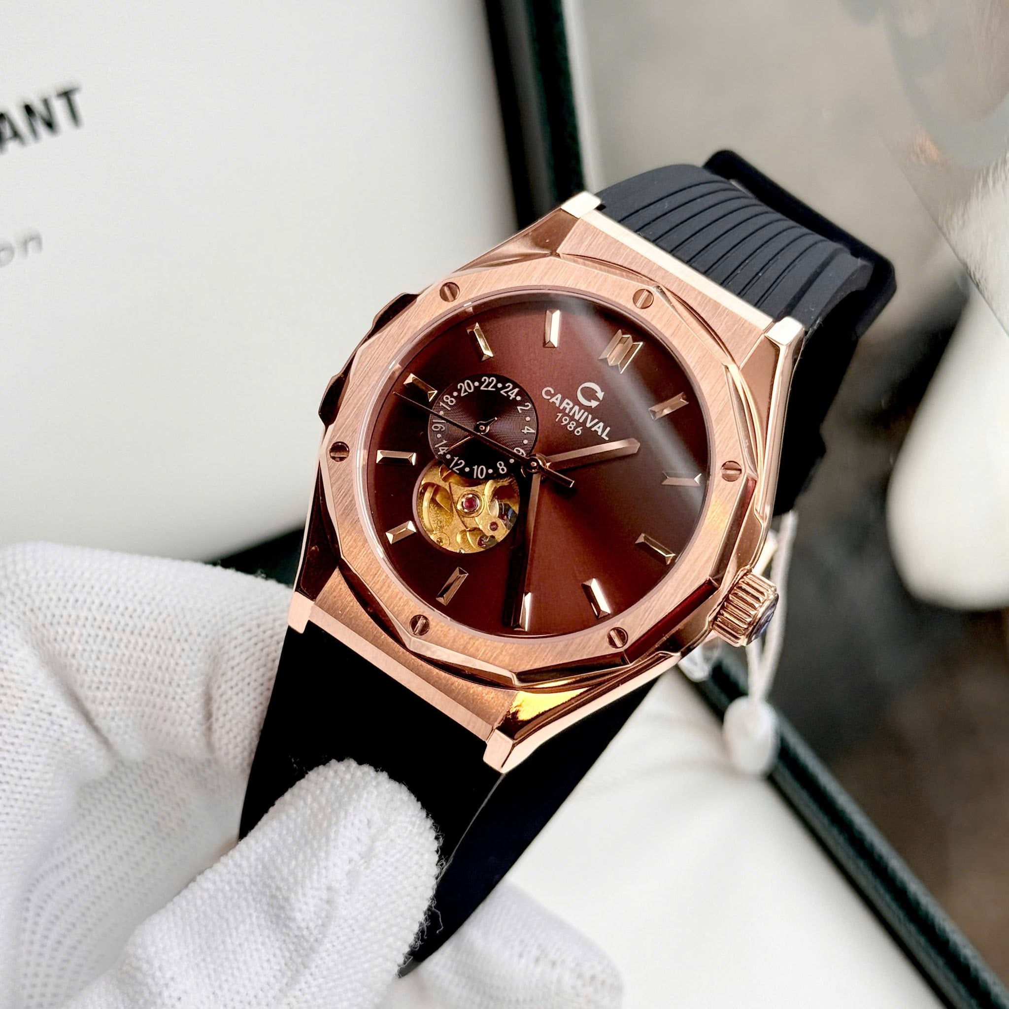 Carnival 8189G Rosegold Nâu ( 8189G-VH-DCS-N)