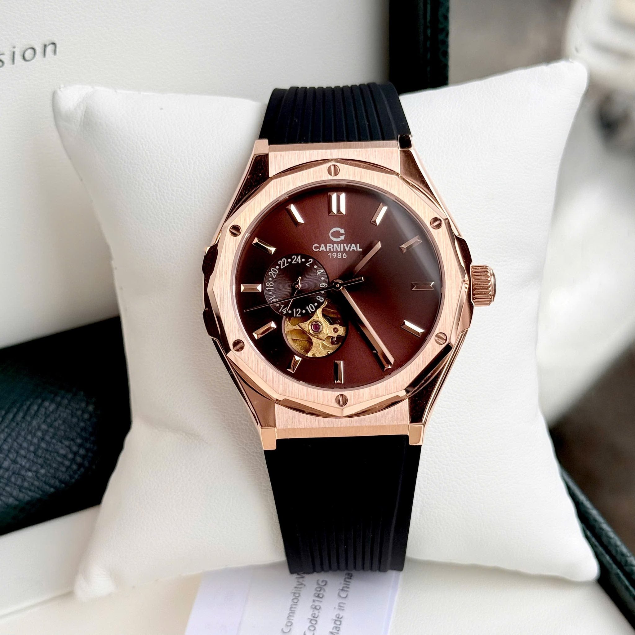 Carnival 8189G Rosegold Nâu ( 8189G-VH-DCS-N)