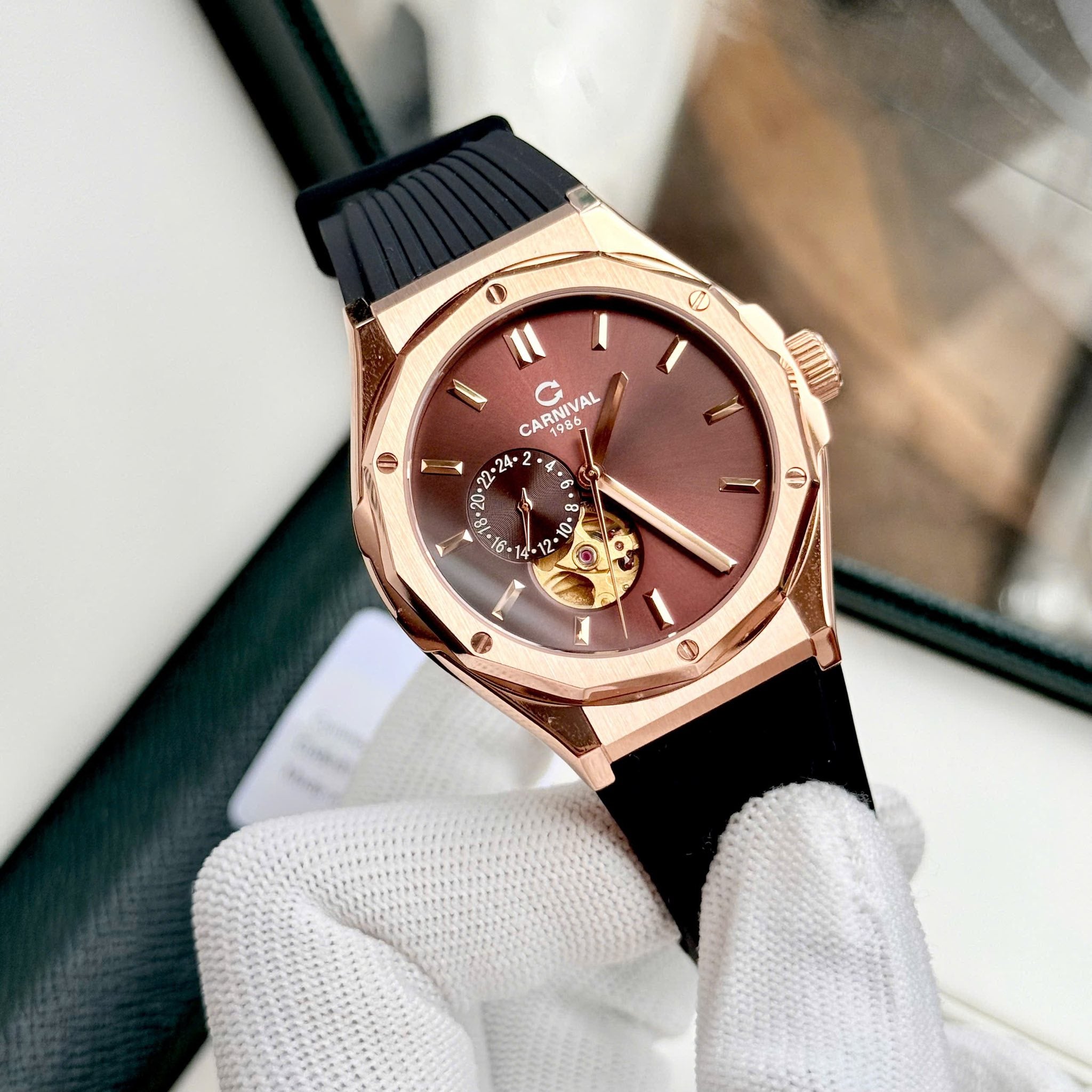 Carnival 8189G Rosegold Nâu ( 8189G-VH-DCS-N)