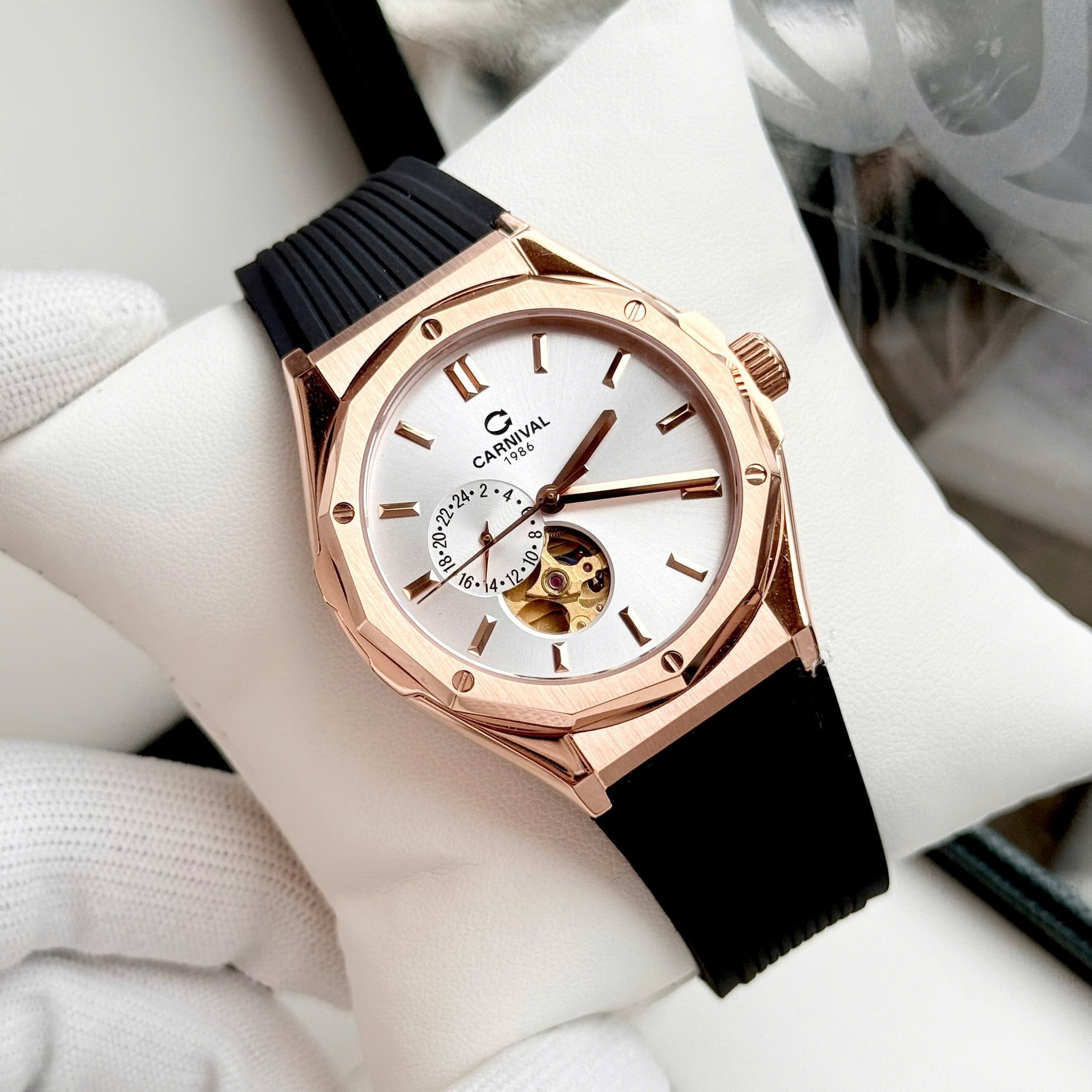Carnival 8189G Rosegold Trắng ( 8189G-VH-DCS-T)