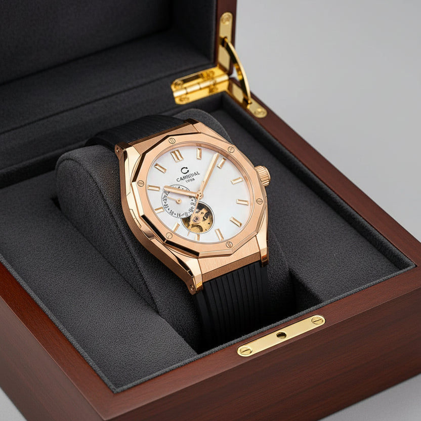 Carnival 8189G Rosegold Xà Cừ Trắng ( 8189G-VH-DCS-TK)