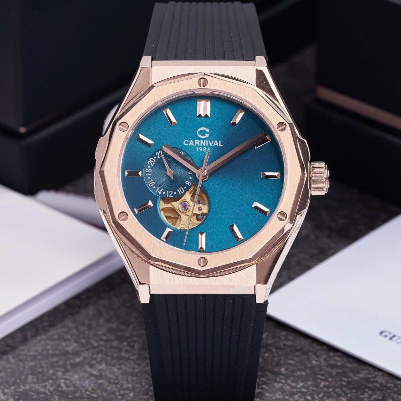Carnival 8189G Rosegold Tiffany ( 8189G-VH-DCS-XL)