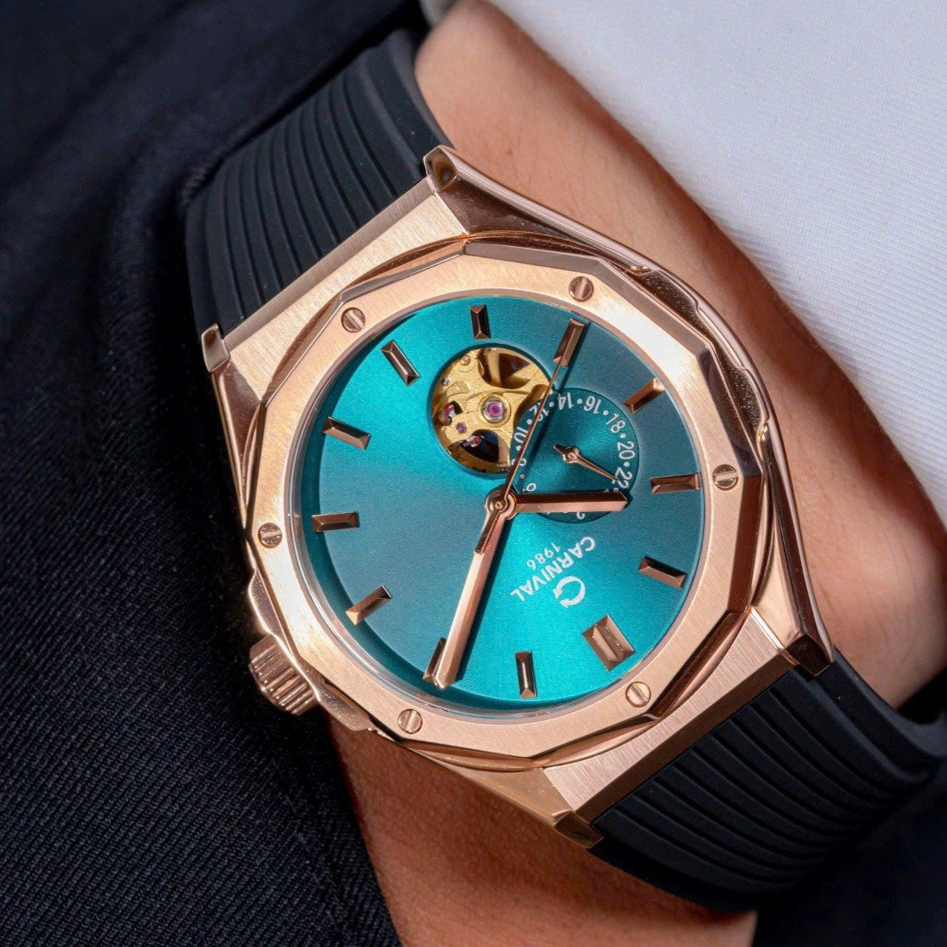 Carnival 8189G Rosegold Tiffany ( 8189G-VH-DCS-XL)