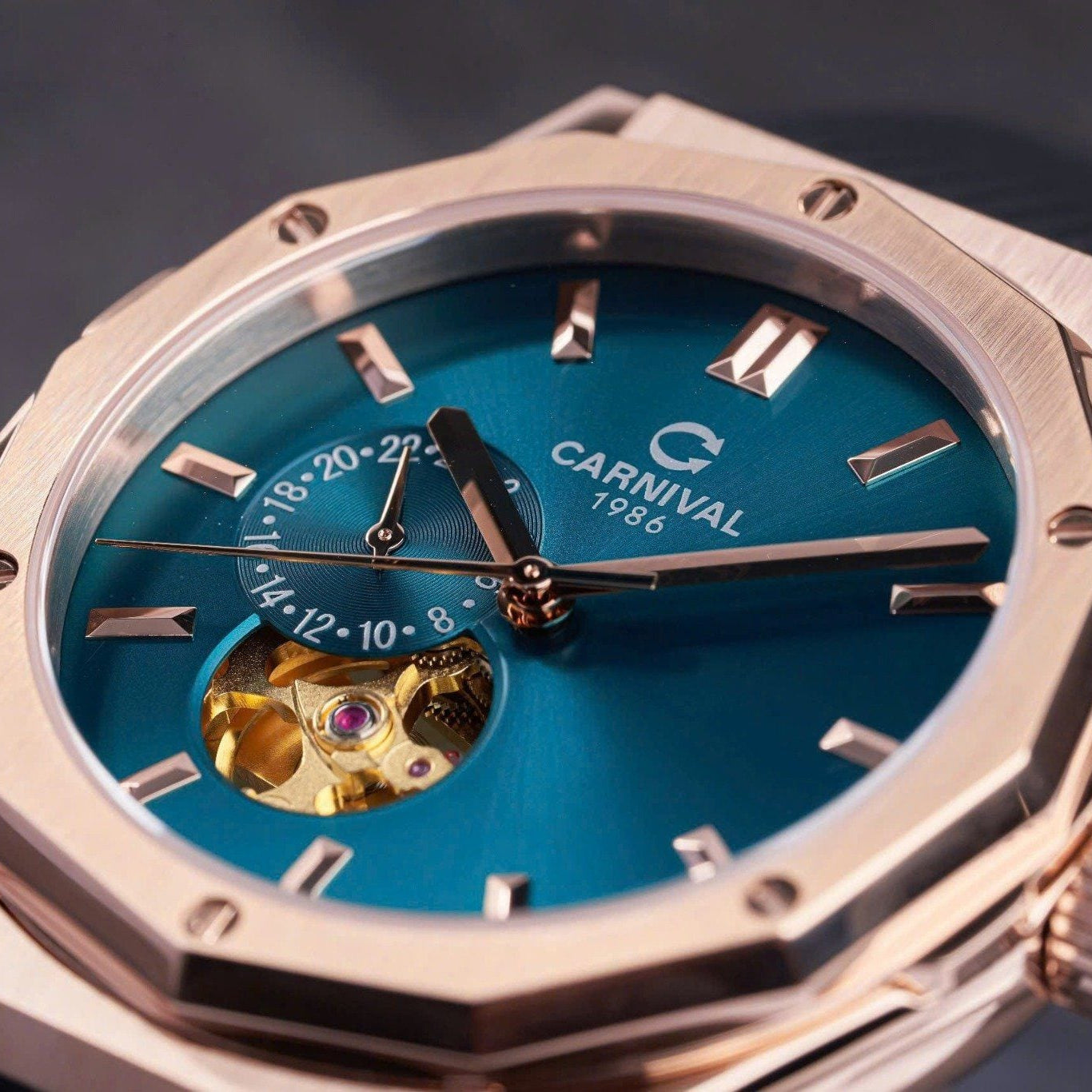 Carnival 8189G Rosegold Tiffany ( 8189G-VH-DCS-XL)