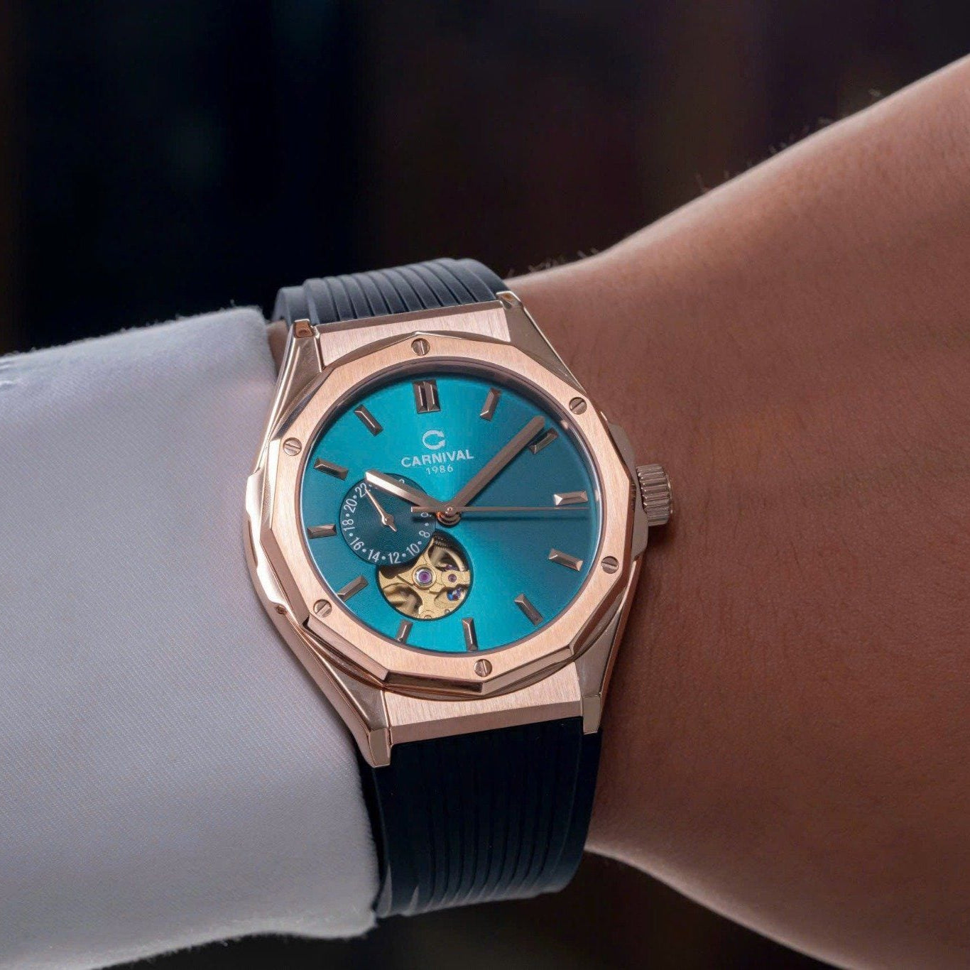 Carnival 8189G Rosegold Tiffany ( 8189G-VH-DCS-XL)
