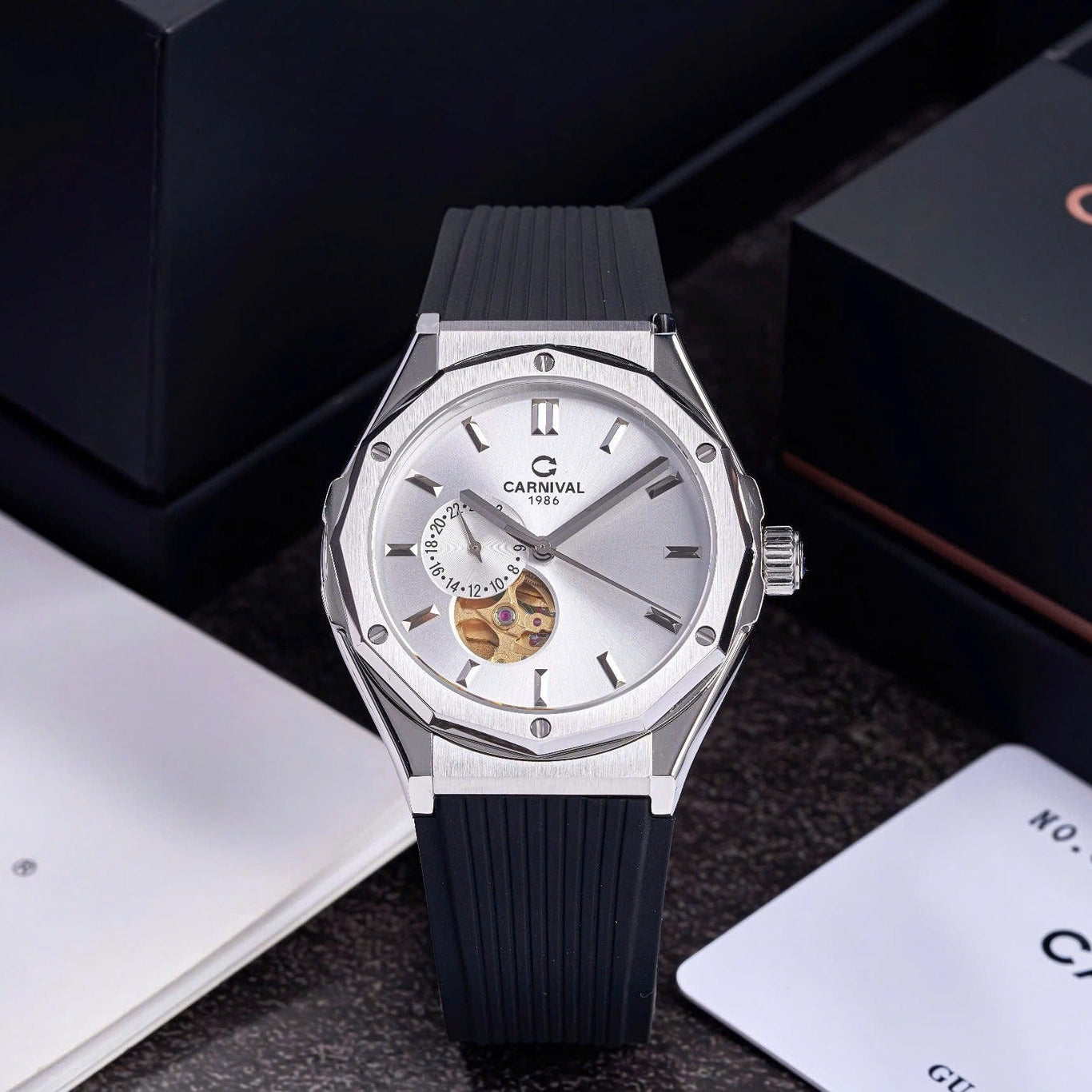 Carnival 8189G Bạc Trắng ( 8189G-VT-DCS-T)