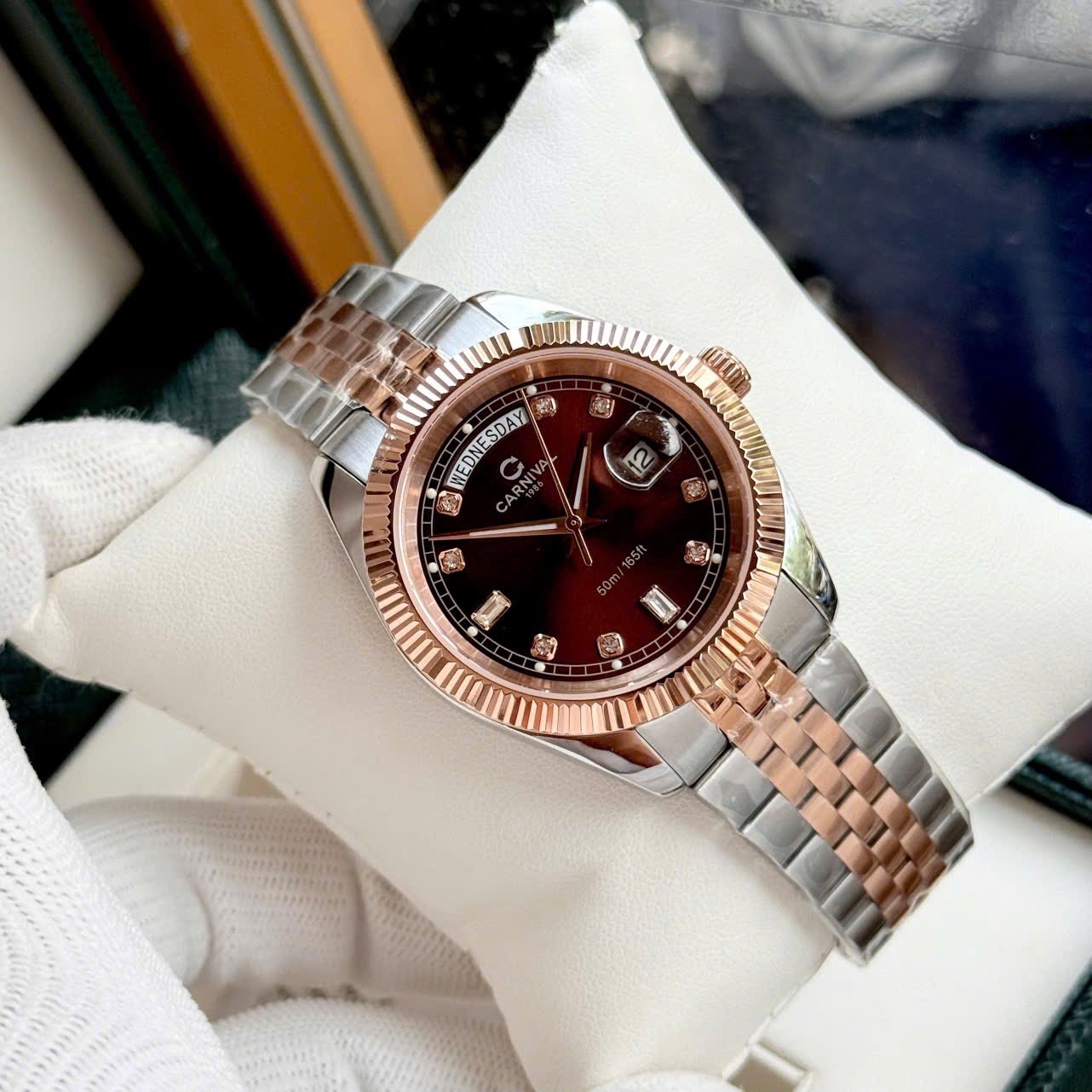 Carnival 8190G Demi Rosegold Nâu ( 8190G-CH-N)