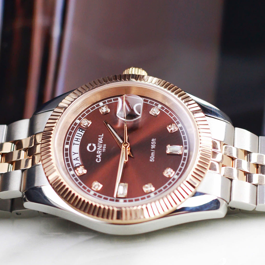 Carnival 8190G Demi Rosegold Nâu ( 8190G-CH-N)