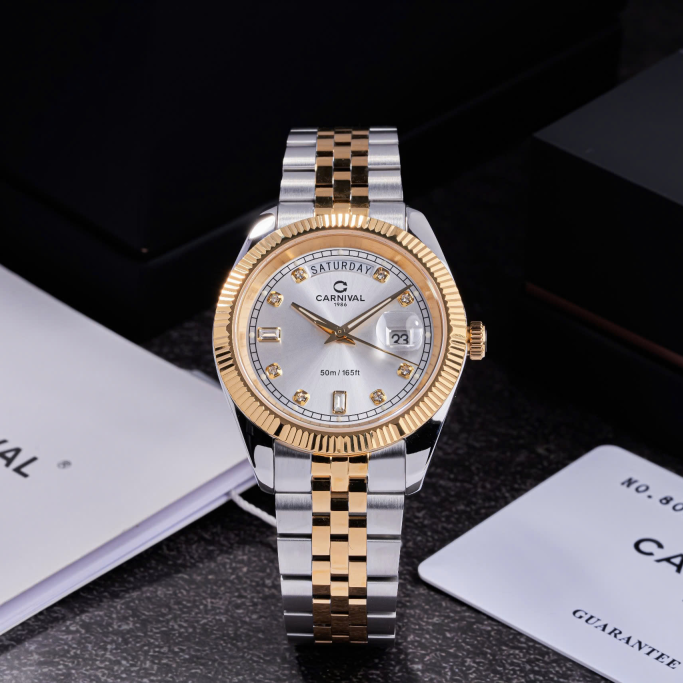 Carnival 8190G Demi Gold Trắng ( 8190G-CV-T)
