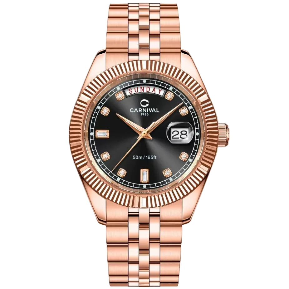 Carnival 8190G Rosegold Đen ( 8190G-VH-D)