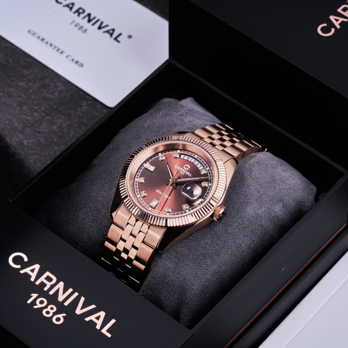 Carnival 8190G Rosegold Nâu ( 8190G-VH-N)