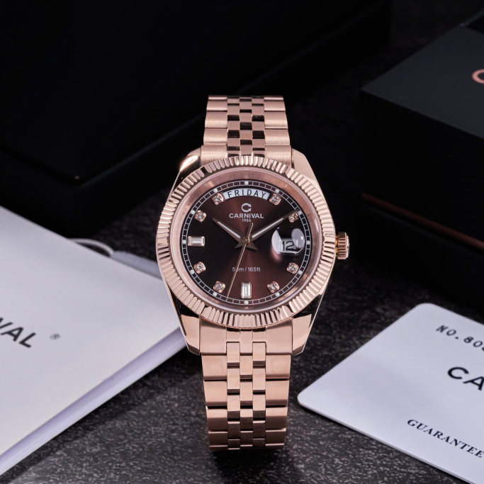Carnival 8190G Rosegold Nâu ( 8190G-VH-N)