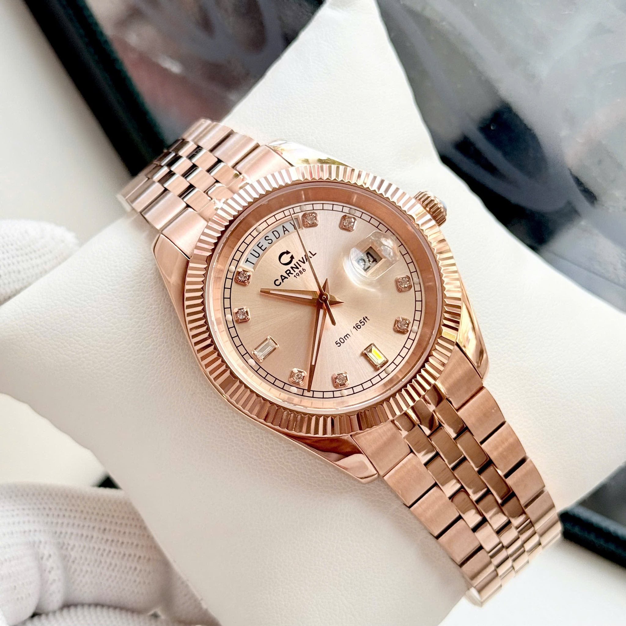 Carnival 8190G Rosegold Sundust ( 8190G-VH-NN)