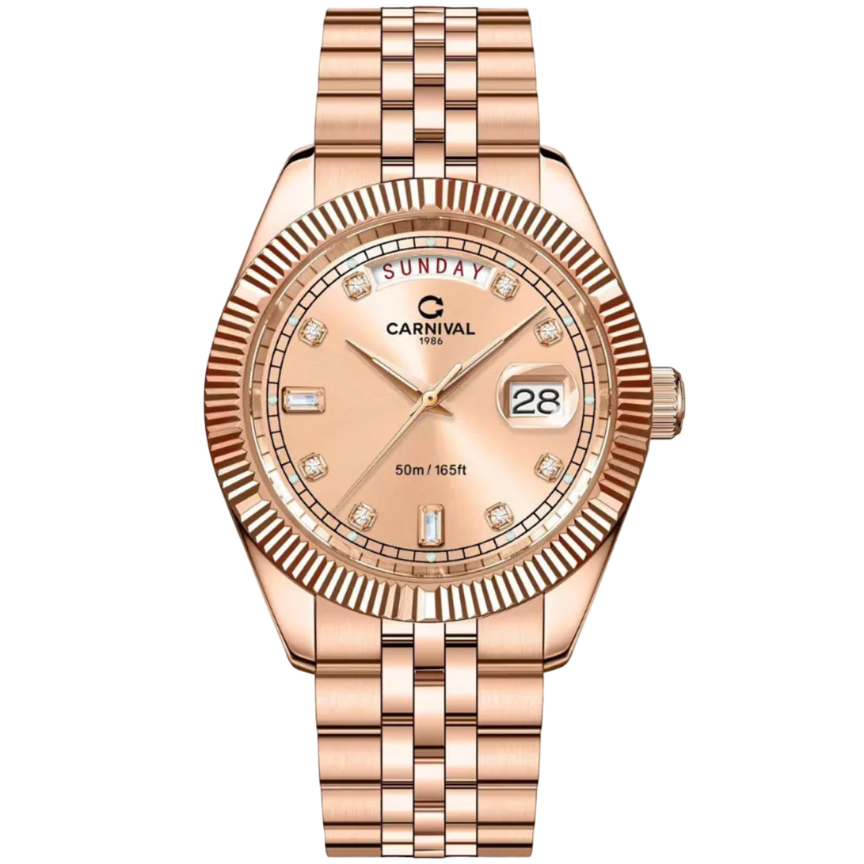 Carnival 8190G Rosegold Sundust ( 8190G-VH-NN)