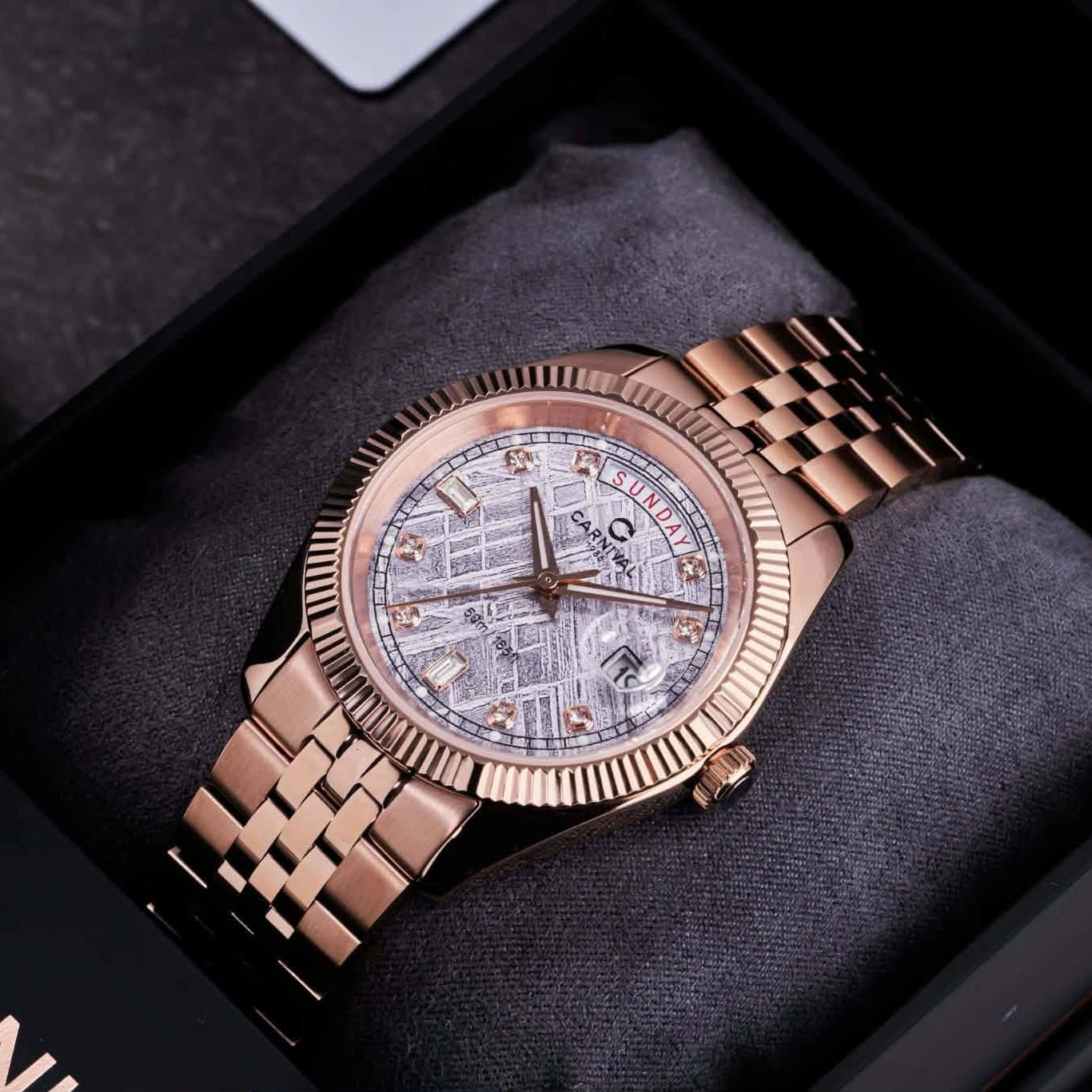 Carnival 8190G Rosegold Thiên Thạch ( 8190G-VH-TT)
