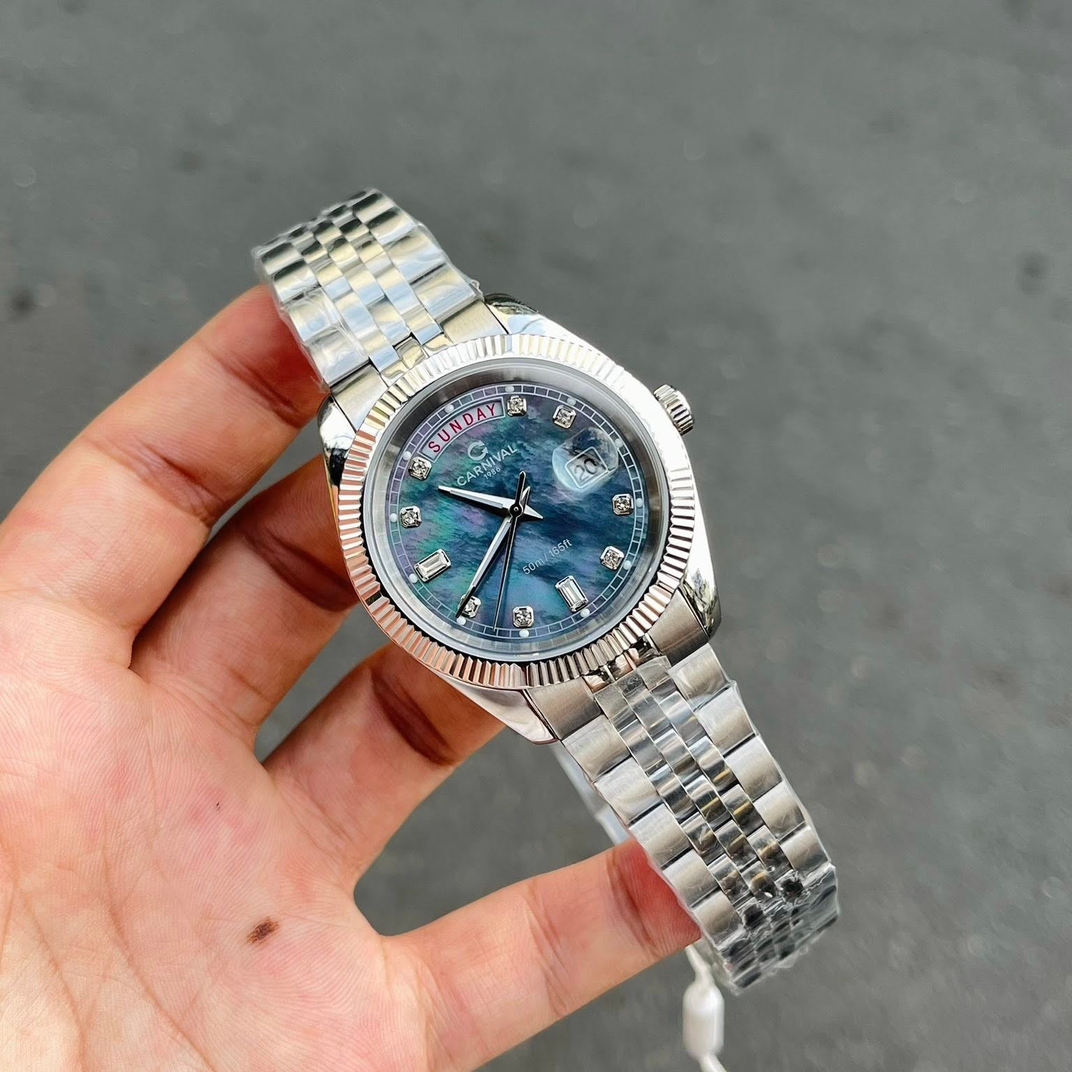 Carnival 8190G Bạc Xà Cừ Tím ( 8190G-VT-DK)