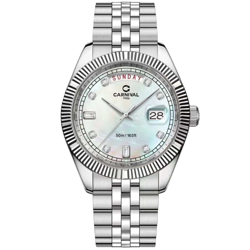 Carnival 8190G Bạc Xà Cừ Trắng( 8190G-VT-TK)
