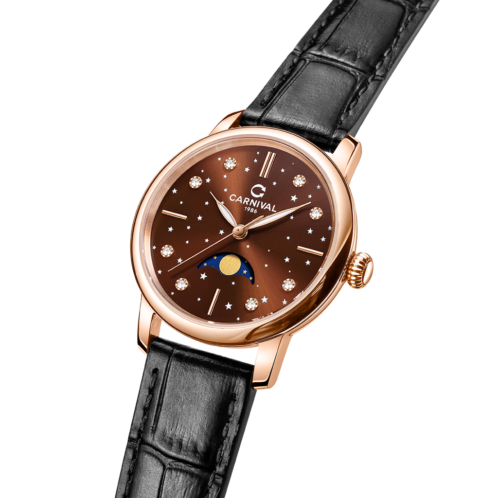 Carnival 8193L Rosegold Nâu ( 8193L-VH-DD-N)