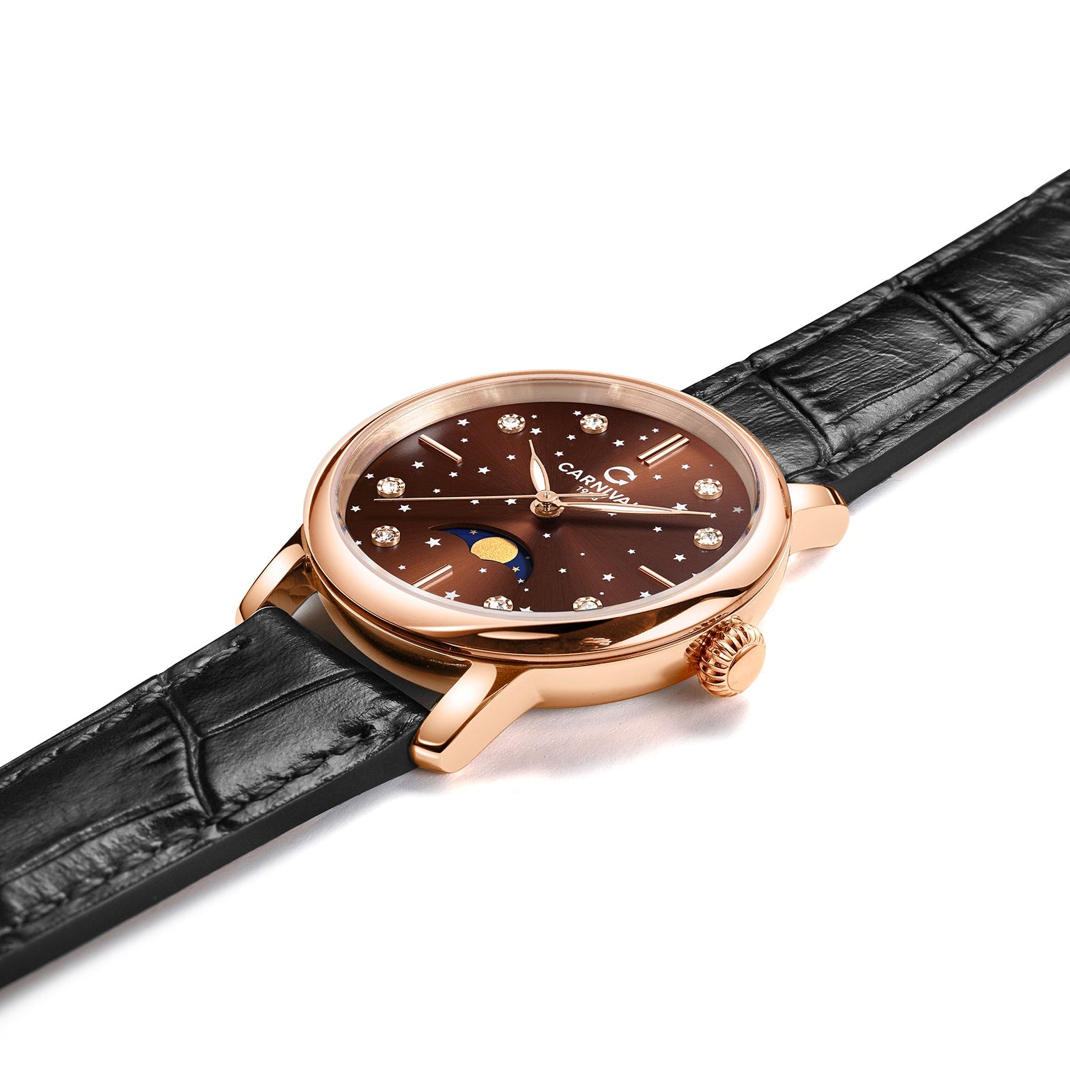 Carnival 8193L Rosegold Nâu ( 8193L-VH-DD-N)