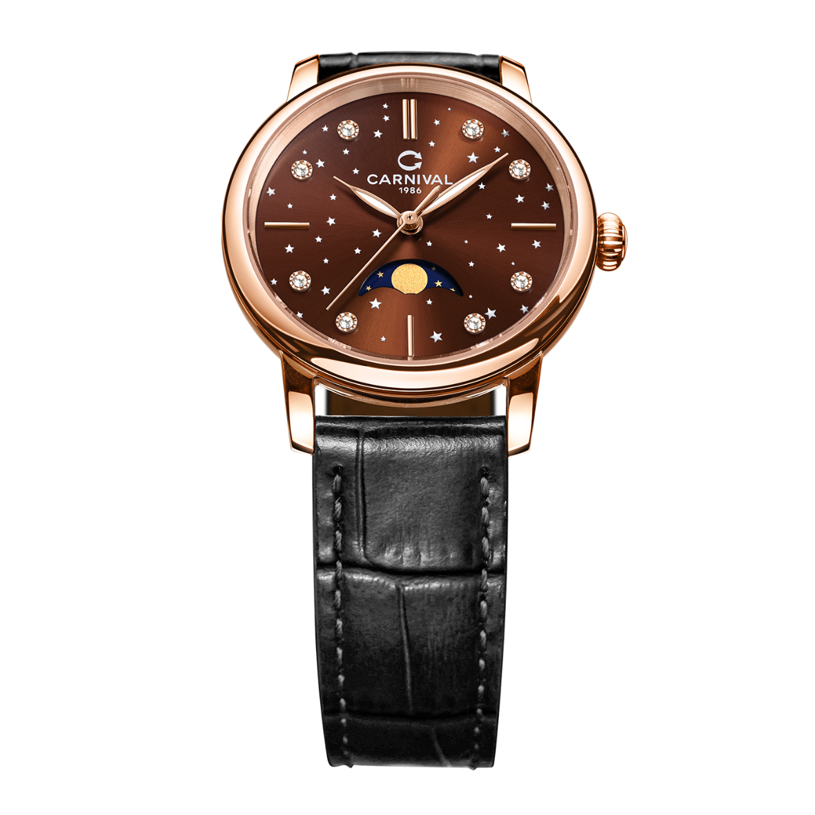 Carnival 8193L Rosegold Nâu ( 8193L-VH-DD-N)