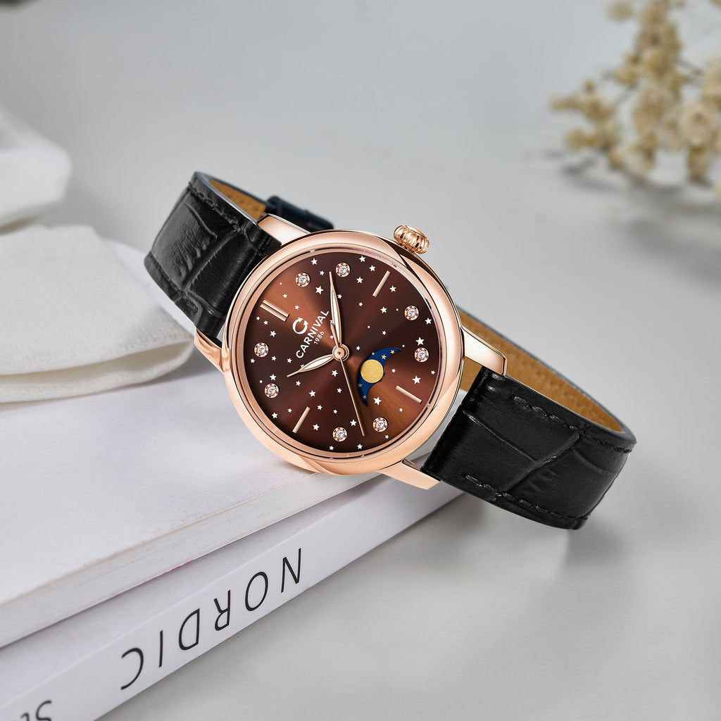 Carnival 8193L Rosegold Nâu ( 8193L-VH-DD-N)