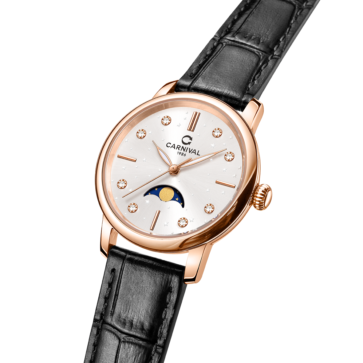 Carnival 8193L Rosegold Trắng ( 8193L-VH-DD-T)