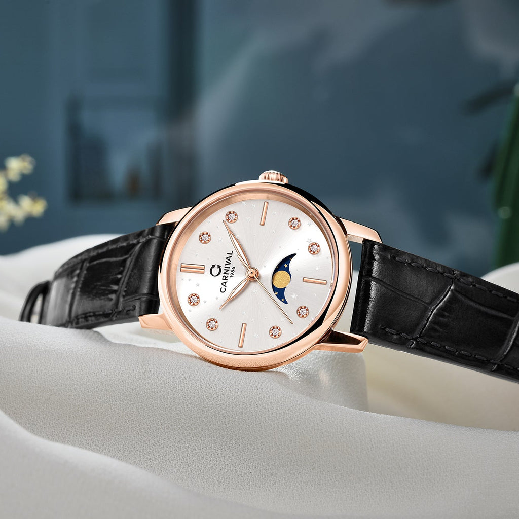Carnival 8193L Rosegold Trắng ( 8193L-VH-DD-T)