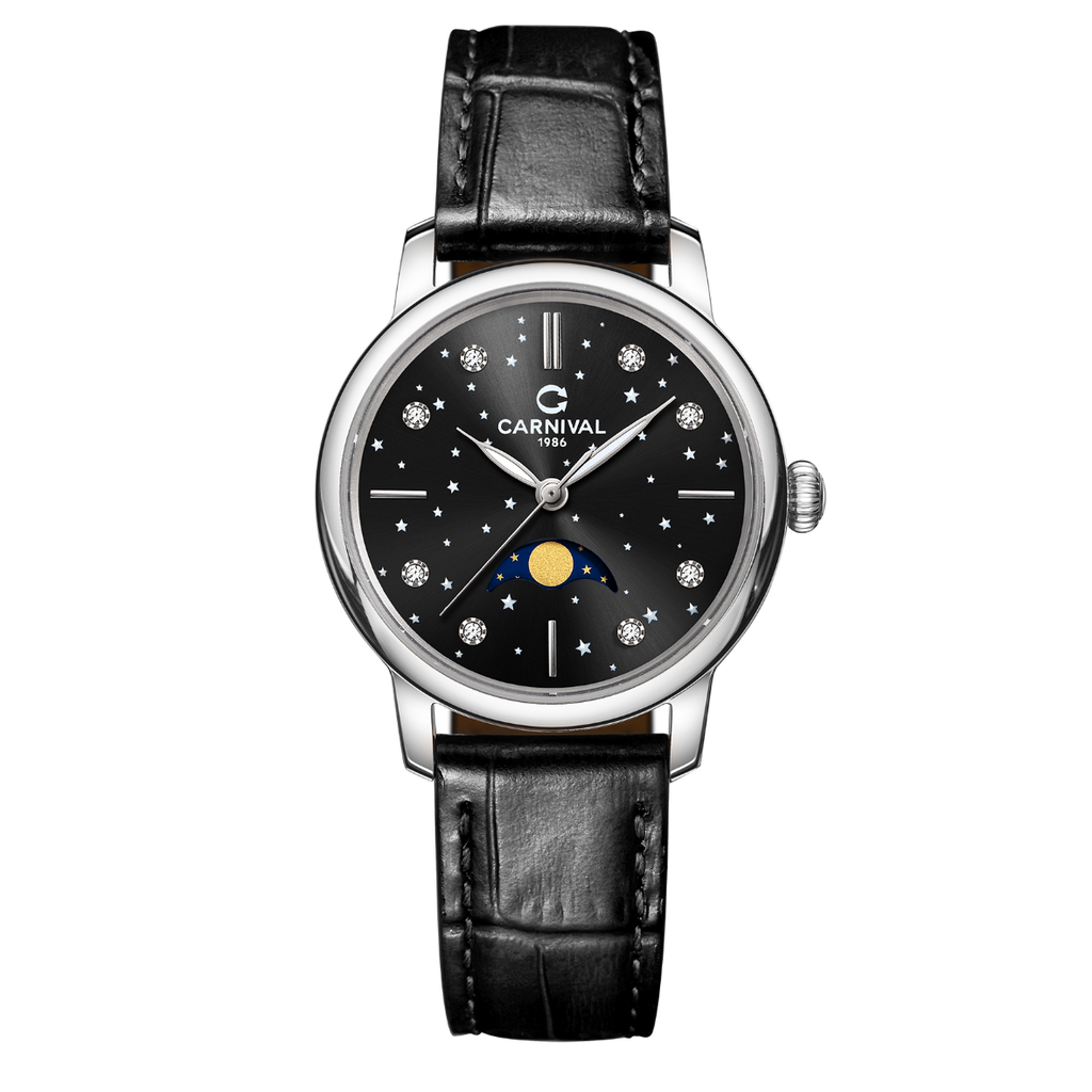 Carnival 8193L Bạc Đen ( 8193L-VT-DD-D)