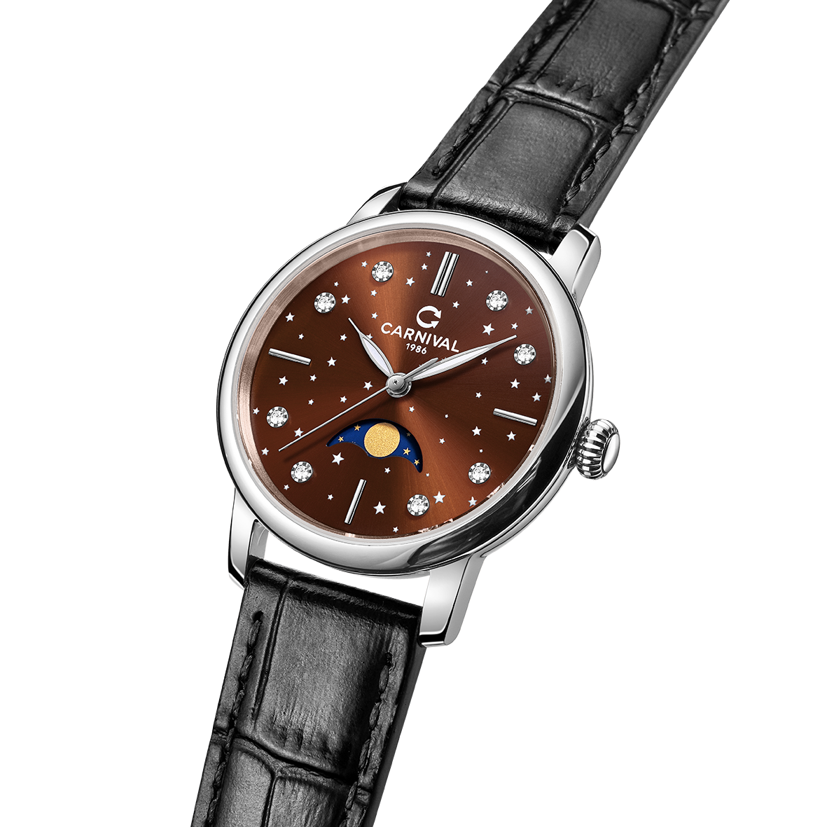 Carnival 8193L Bạc Nâu ( 8193L-VT-DD-N)