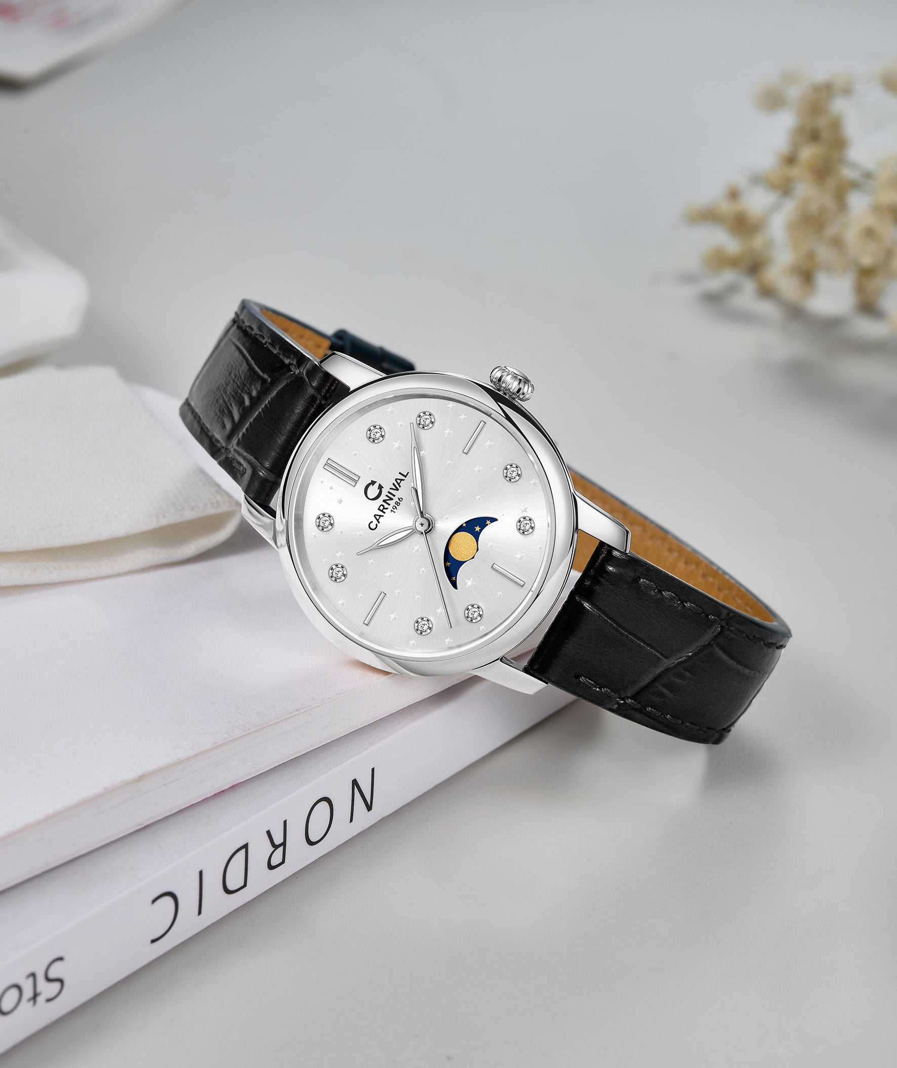 Carnival 8193L Bạc Trắng ( 8193L-VT-DD-T)