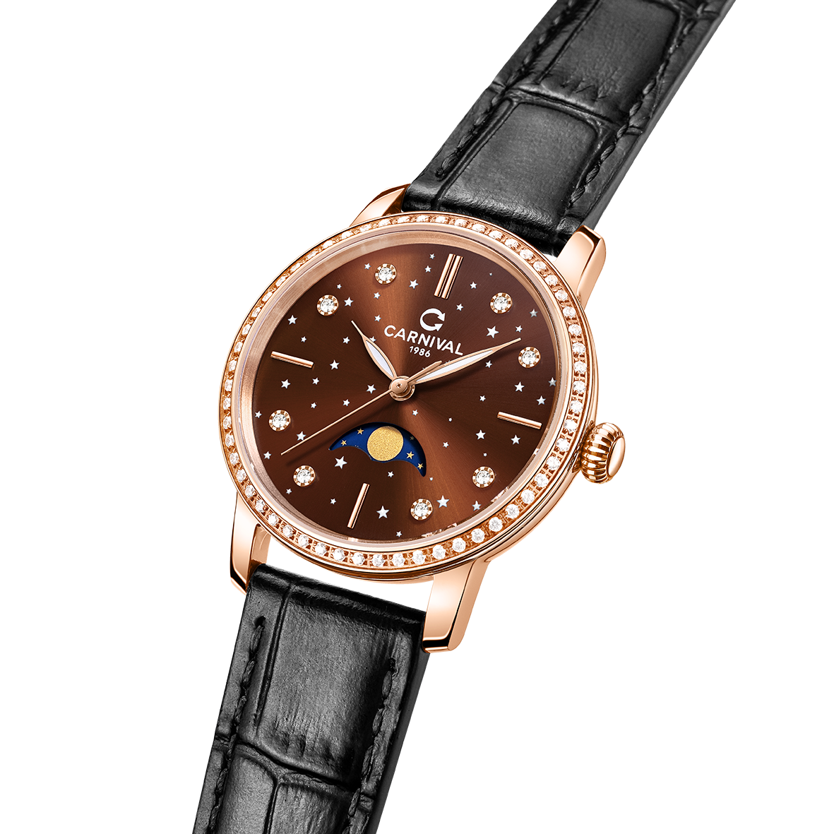 Carnival 8193L2 Rosegold Nâu ( 8193L2-VH-DD-N)