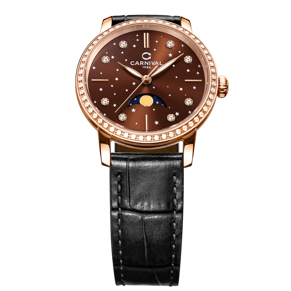 Carnival 8193L2 Rosegold Nâu ( 8193L2-VH-DD-N)