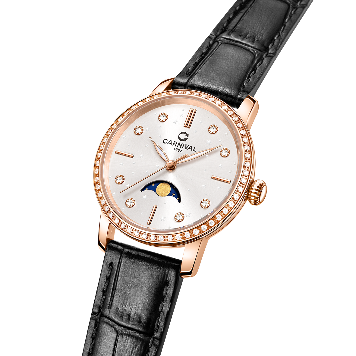 Carnival 8193L2 Rosegold Trắng ( 8193L2-VH-DD-T)