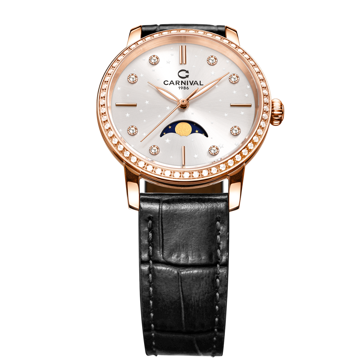 Carnival 8193L2 Rosegold Trắng ( 8193L2-VH-DD-T)