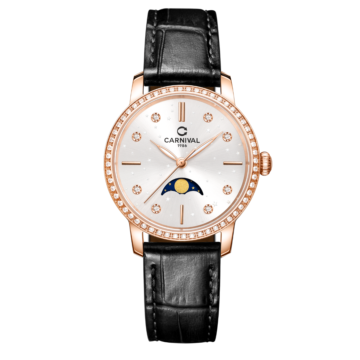 Carnival 8193L2 Rosegold Trắng ( 8193L2-VH-DD-T)