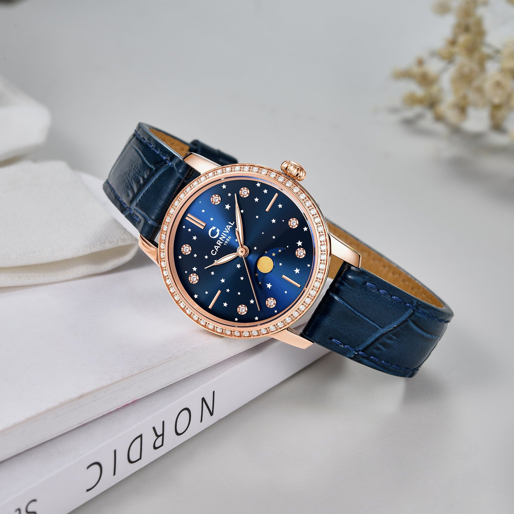 Carnival 8193L2 Rosegold Xanh ( 8193L2-VH-DD-X)