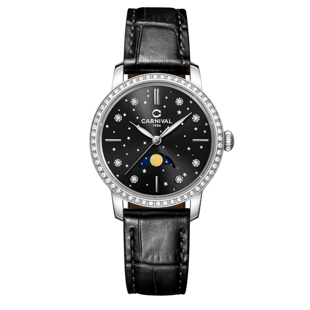 Carnival 8193L2 Bạc Đen ( 8193L2-VT-DD-D)