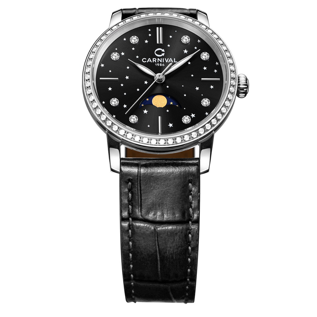 Carnival 8193L2 Bạc Đen ( 8193L2-VT-DD-D)