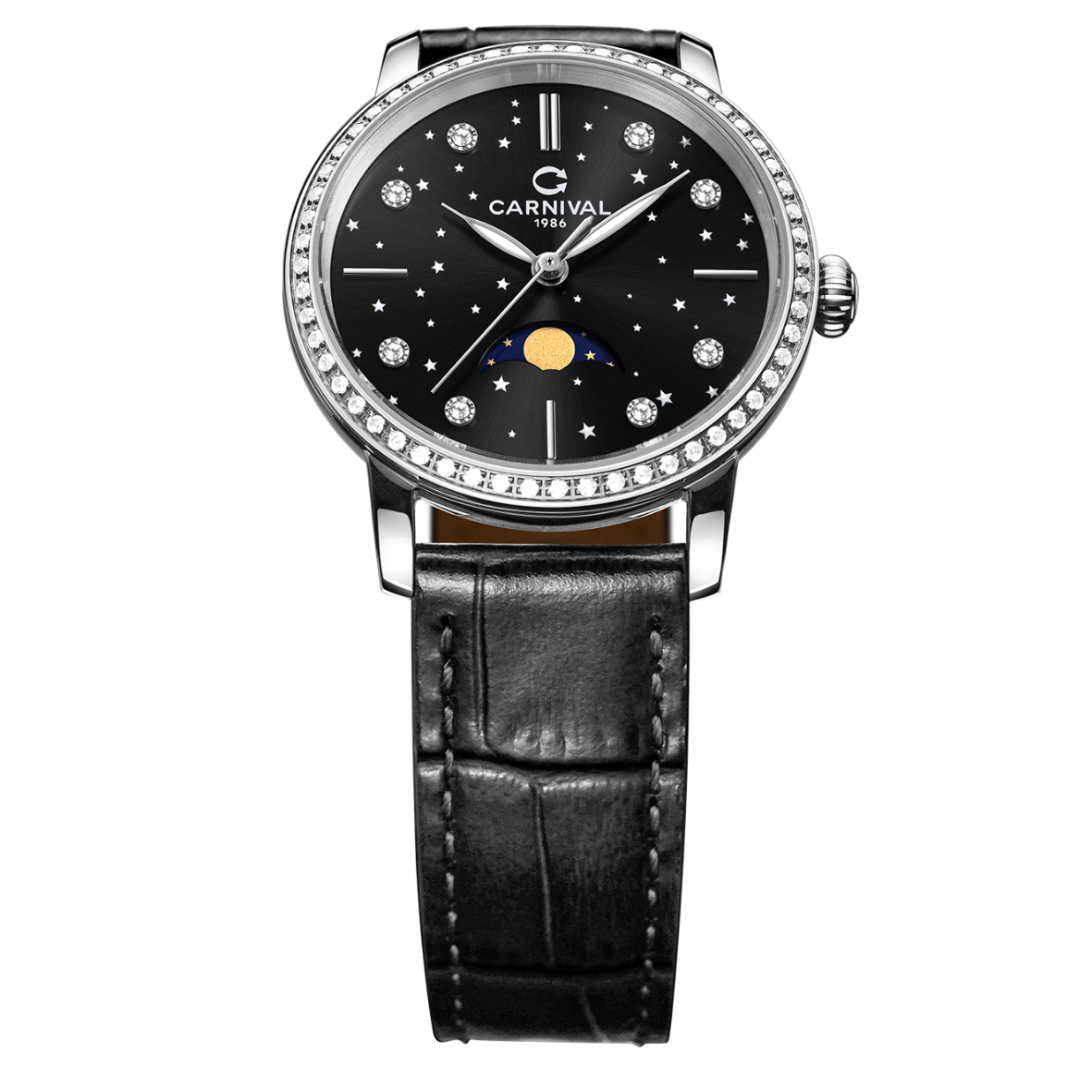 Carnival 8193L2 Bạc Đen ( 8193L2-VT-DD-D)