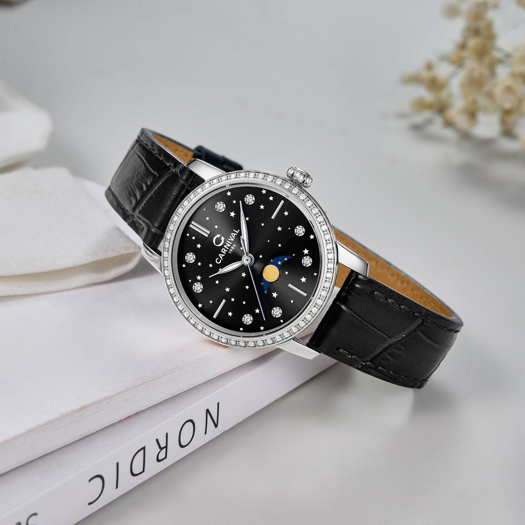 Carnival 8193L2 Bạc Đen ( 8193L2-VT-DD-D)