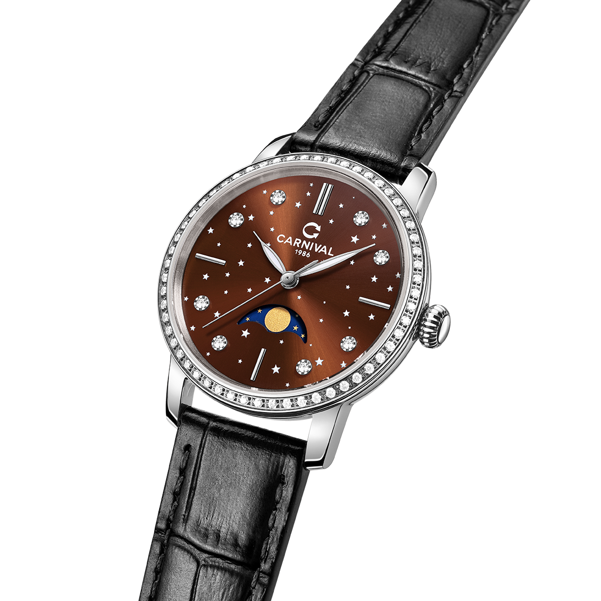 Carnival 8193L2 Bạc Nâu ( 8193L2-VT-DD-N)