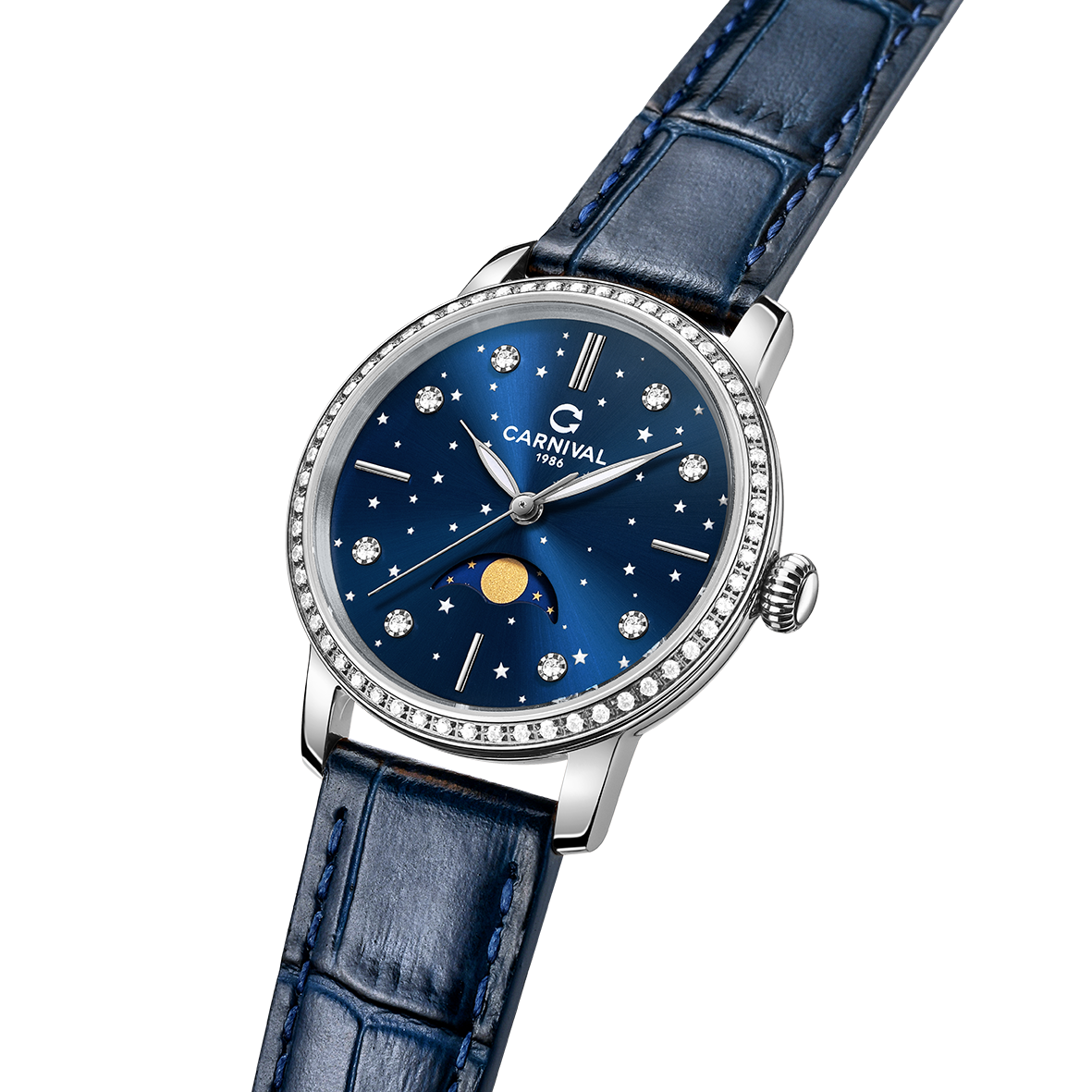 Carnival 8193L2 Bạc Xanh ( 8193L2-VT-DD-X)