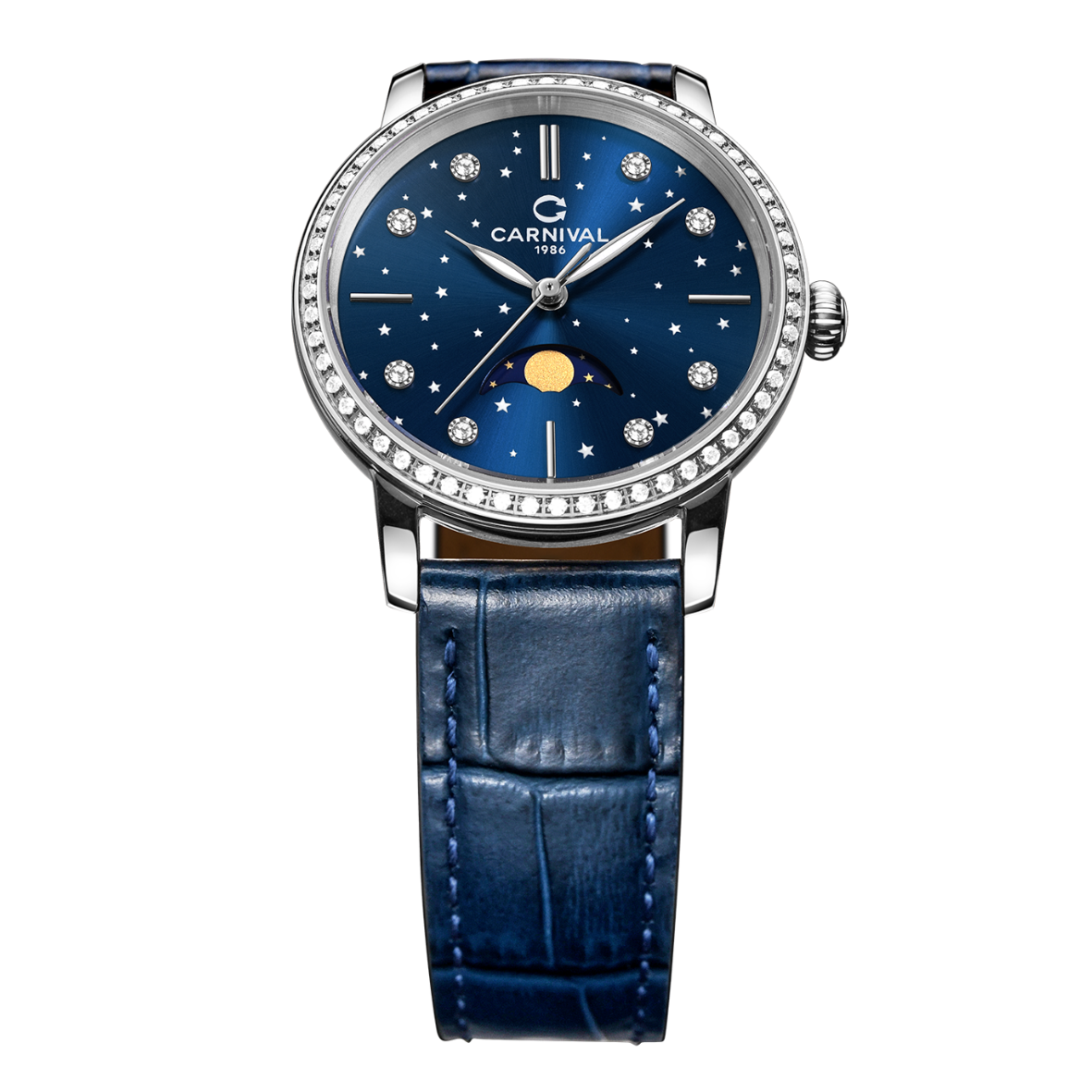 Carnival 8193L2 Bạc Xanh ( 8193L2-VT-DD-X)