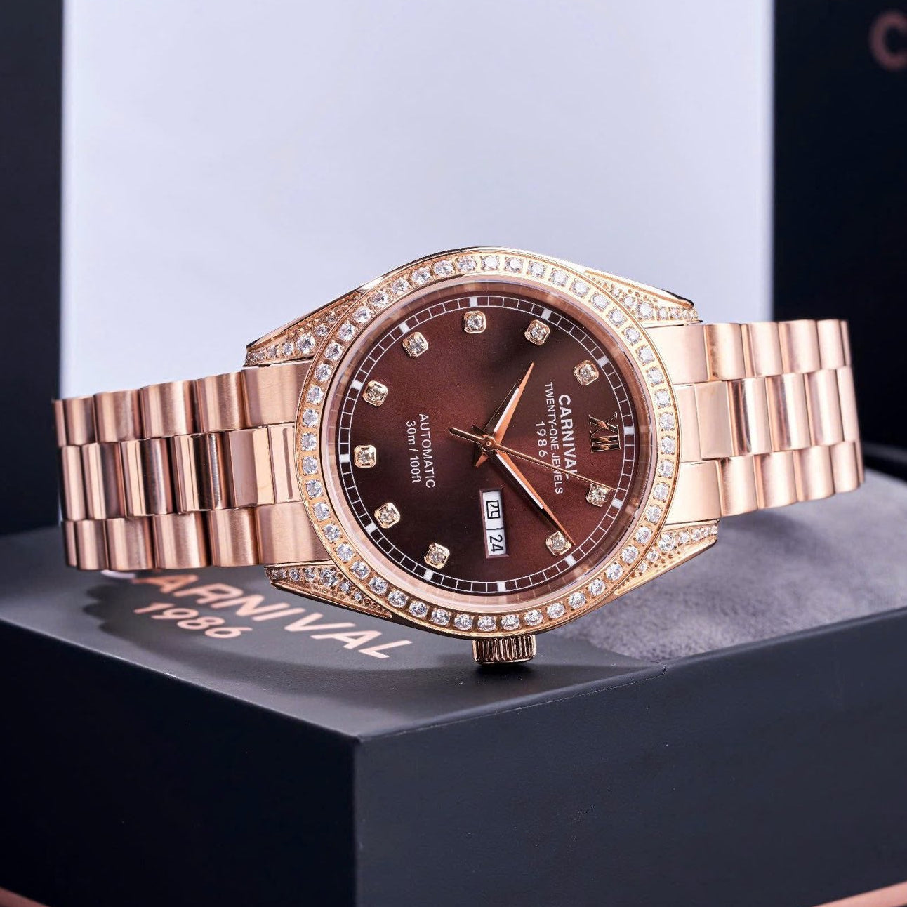 Carnival 8907G Rosegold Nâu ( 8907G-VH-N)